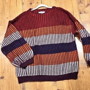 Striped Multicolor Women's Sweater